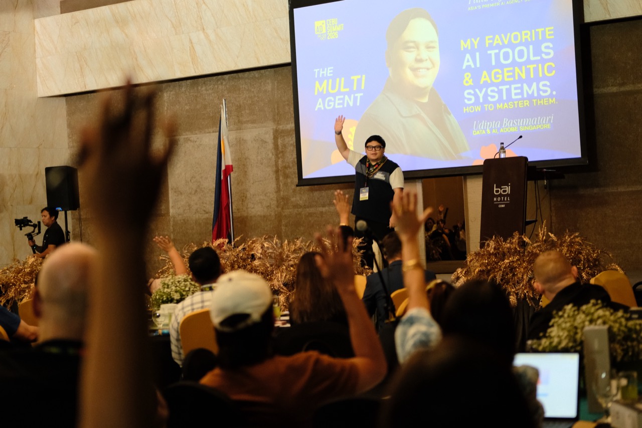Cris Vinson speaking at Future of Agencies in Cebu, October 2026