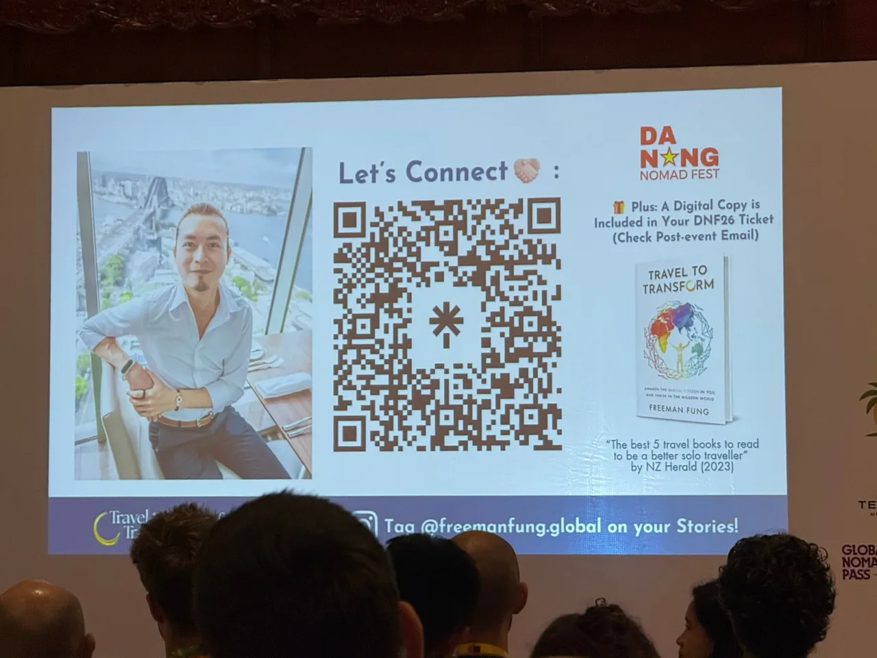 Freeman's Travel to Transform presentation at Da Nang Nomad Fest 2026