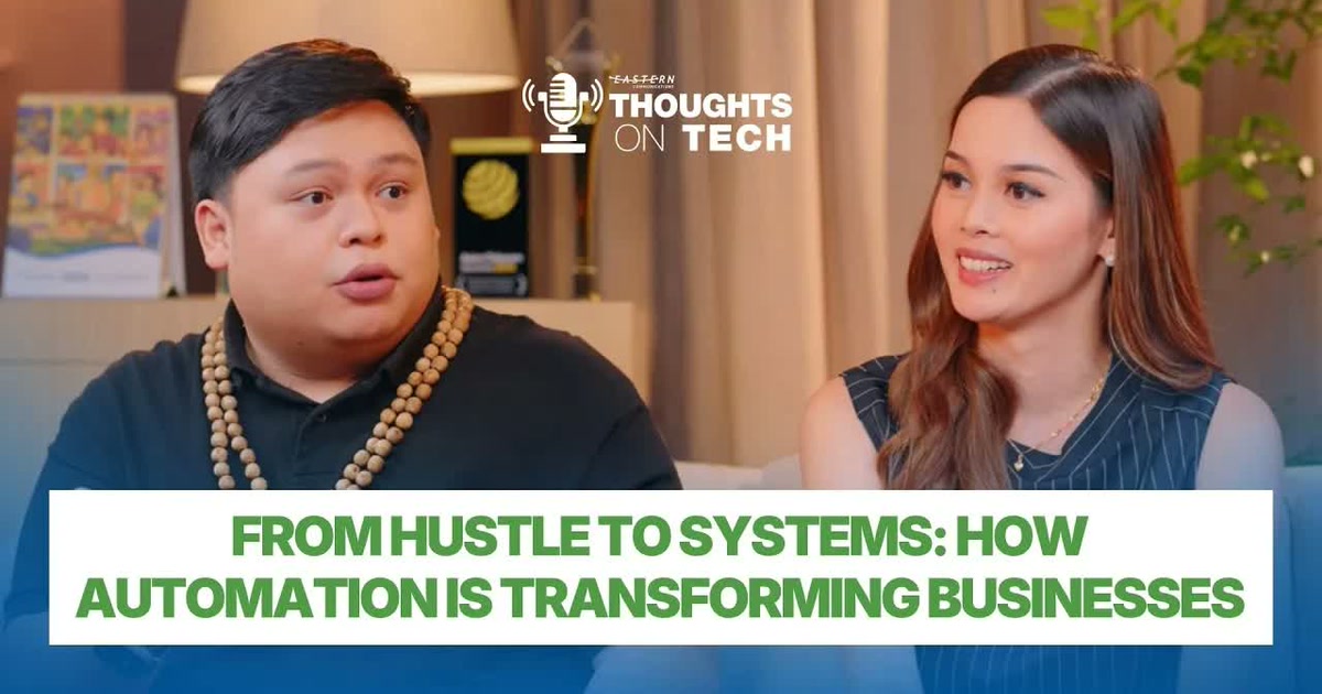Cris Vinson discussing AI and Filipino businesses on Thoughts On Tech