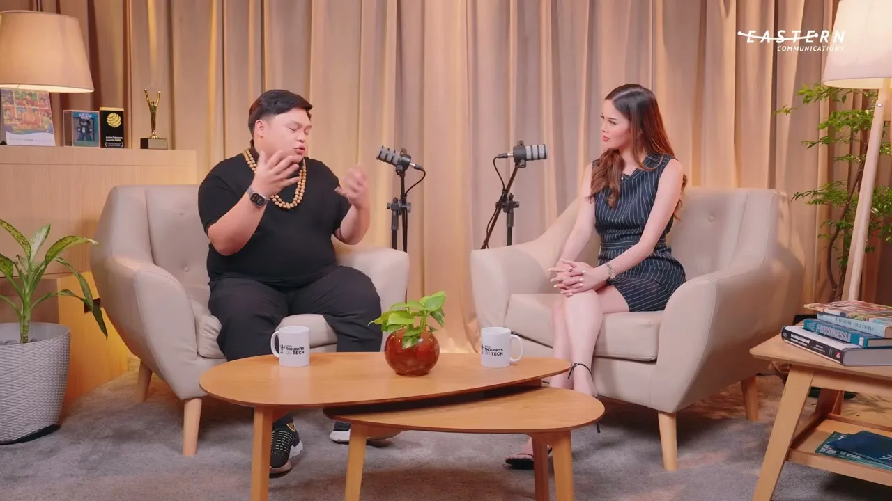Cris Vinson explains systems-driven business to Thoughts On Tech host Pauline Verzosa